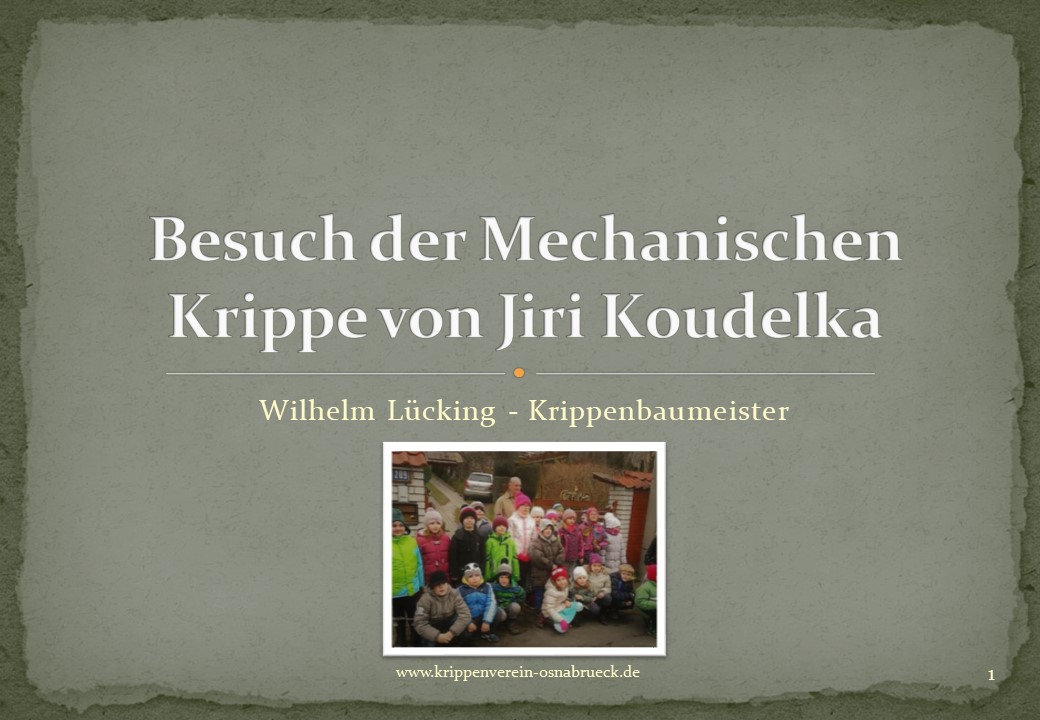 Mechanische Krippe betlem szopka kerststal manger scene nativity belen presepio